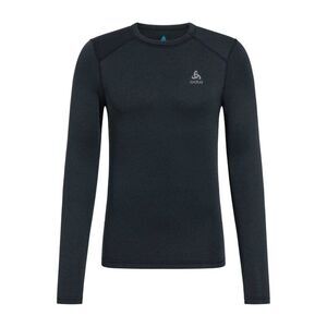 Odlo Mens Slim Long-Sleeved Base Layer Top / Black